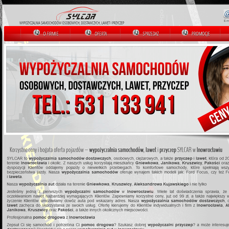 Wypożyczalnia lawet - Inowrocław