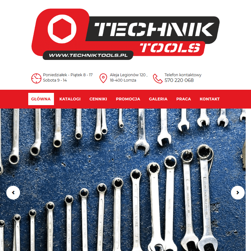 Łomża - dystrybutor narzędzi niemieckich