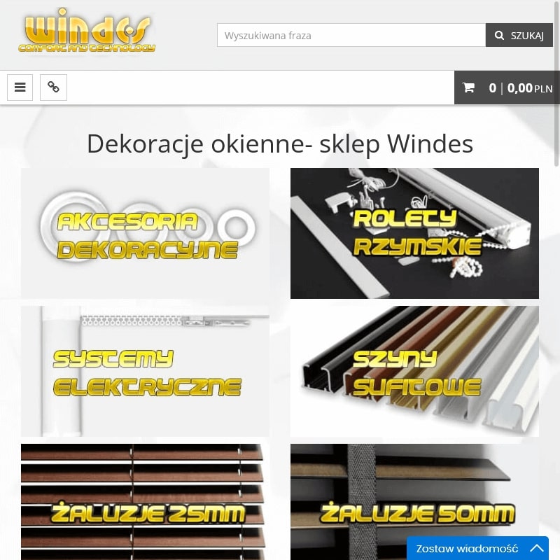 Obciążnik do firan